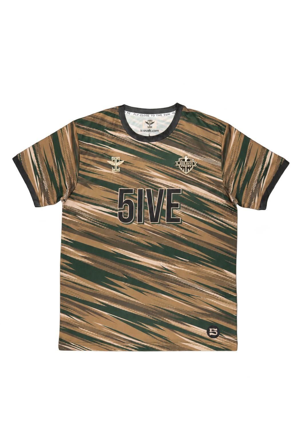 Camo shirt with background removed