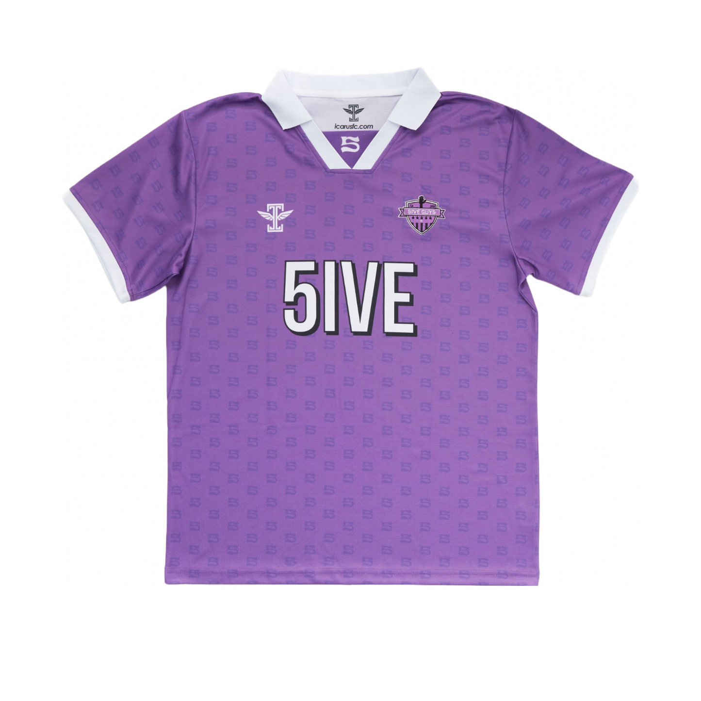 KIDS PURPLE SHIRT 5IVE GUYS